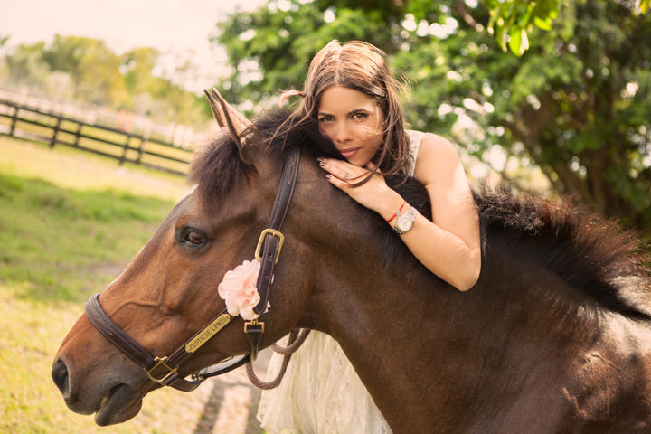 Woman with a horse